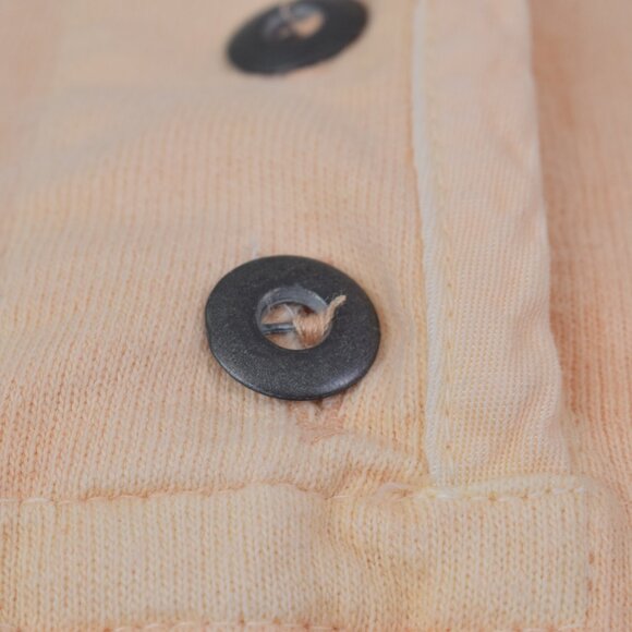 Vintage‎ 80s All Cotton Pale Yellow/Orange Sweatshirt size M - Picture 8 of 13